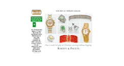 Desktop Screenshot of karatsandfacets.com
